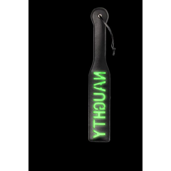 Ouch! Smækker NAUGHTY - Glow in the Dark - Neon grøn