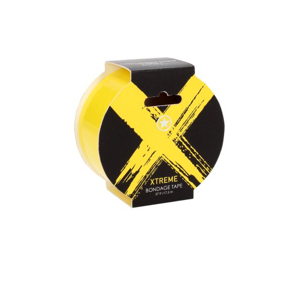 Ouch! Nastro Bondage Xtreme - 17,5 m - Giallo