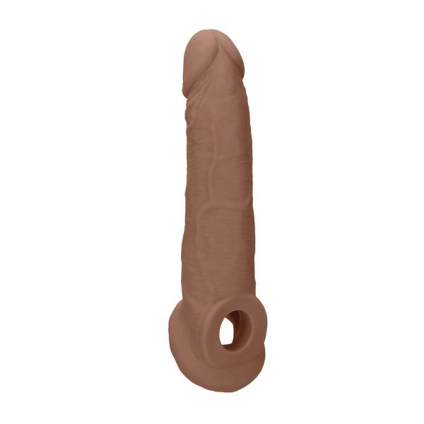RealRock Penistuppi - 23 cm - Ruskea