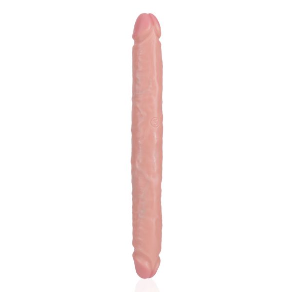 RealRock Slim Dildo Doppio - 30,5 cm - Flesh