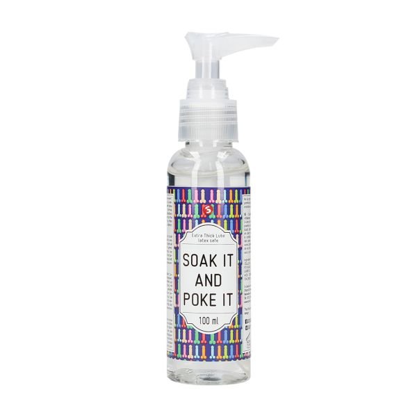 S-Line Soak It And Poke It - Ekstra tyk glidecreme - 100 ml