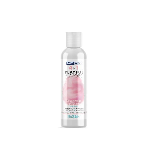 Swiss Navy 4 in 1 Playful Flavors Cotton Candy - 30 ml