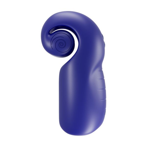 Snail Vibe EVO - Dobbelt Stimulator til Mænd - Marineblå