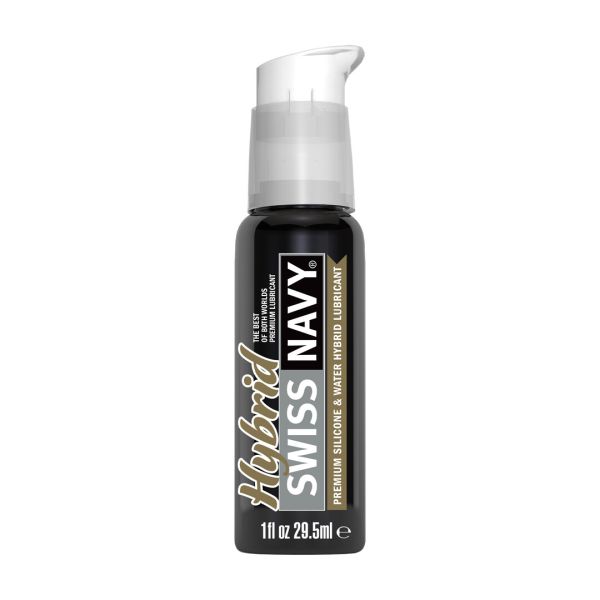 Swiss Navy Hybrid - Lubrifiant hybride silicone et eau - 30 ml