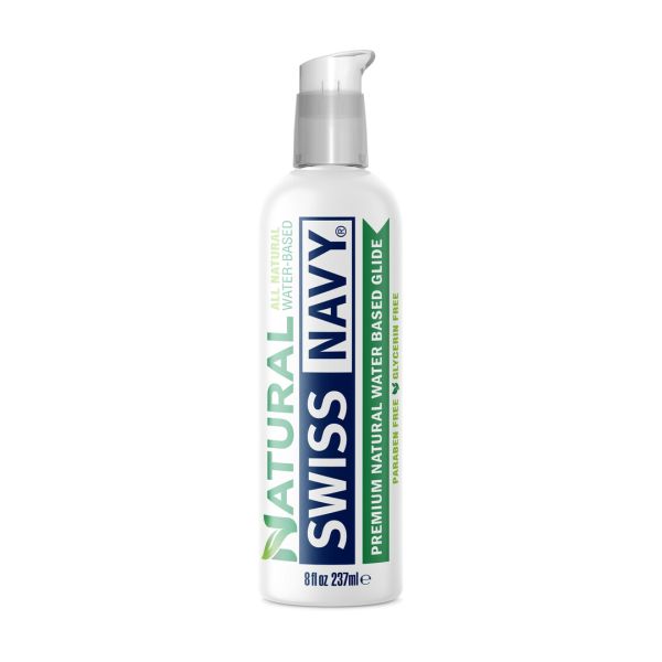 Swiss Navy Natural lubrifiant à base d'eau - 237 ml