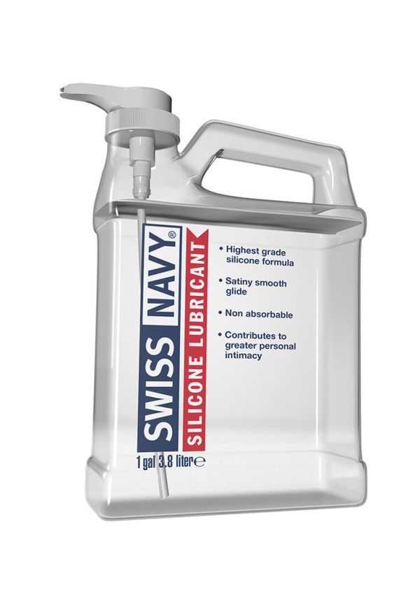 Swiss Navy Silicone-Based Lube - 3800 ml