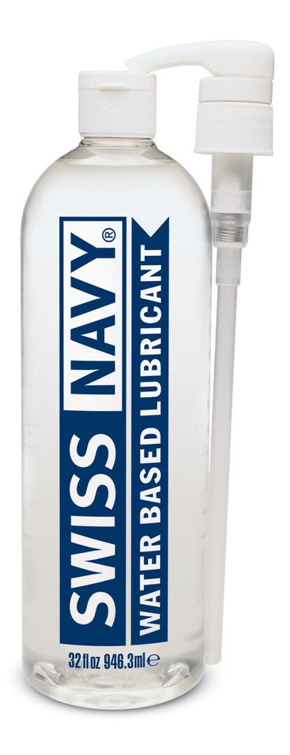 Swiss Navy Water-Based Lubricant - 946 ml