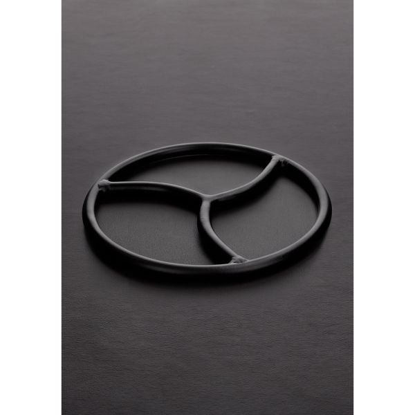 Steel Triskelion Anello di Sospensione Shibari