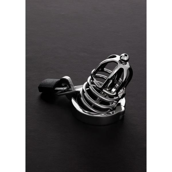Steel Attica Chastity Cage - 45mm