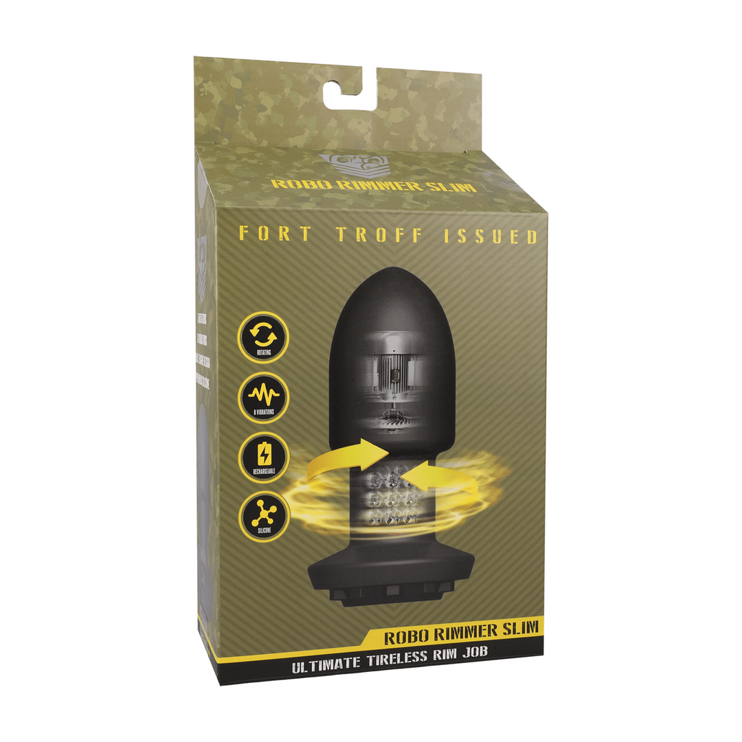 Robo Rimmer Slim con control remoto inalámbrico - Negro - Imagen 2