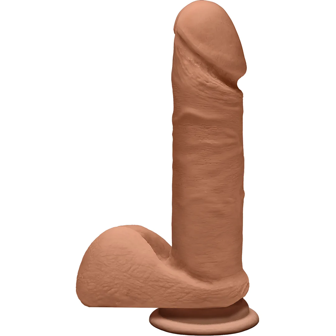 Perfect D - Realistic ULTRASKYN Dildo with Balls - 18 cm