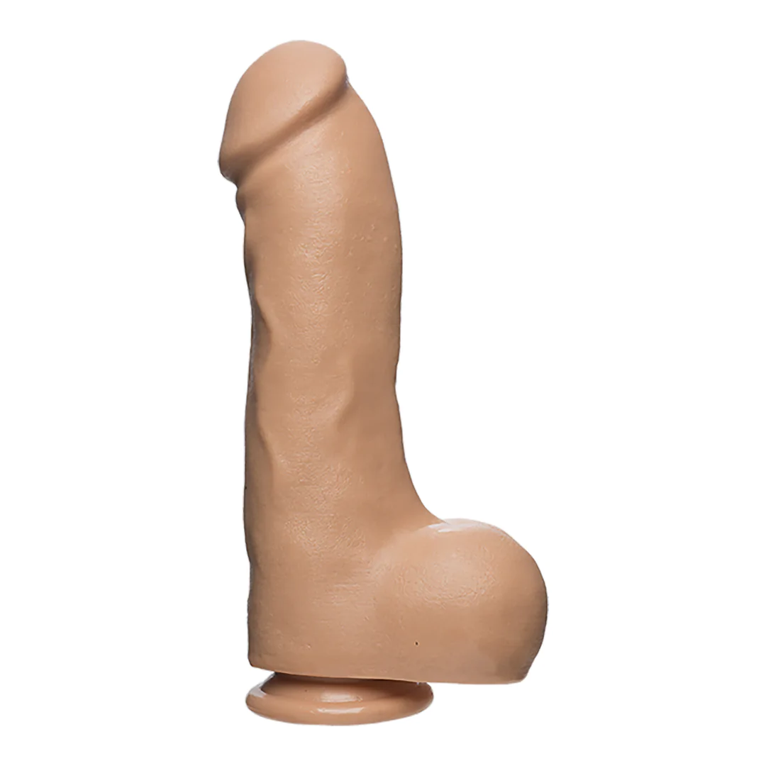 Master D - Dildo FIRMSKYN realista amb boles - 30 cm