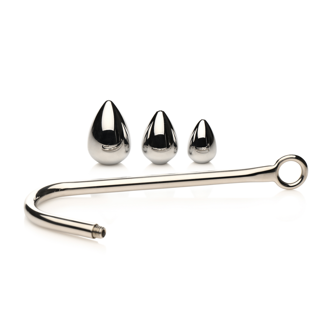 Anal Hook Trainer with 3 Plugs - Image 3