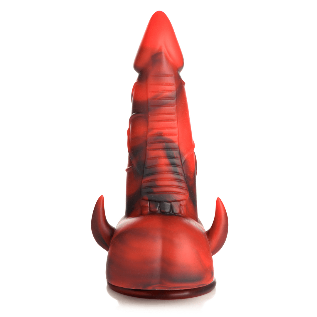 Horny Devil - Demon Silicone Dildo - Red - Image 4