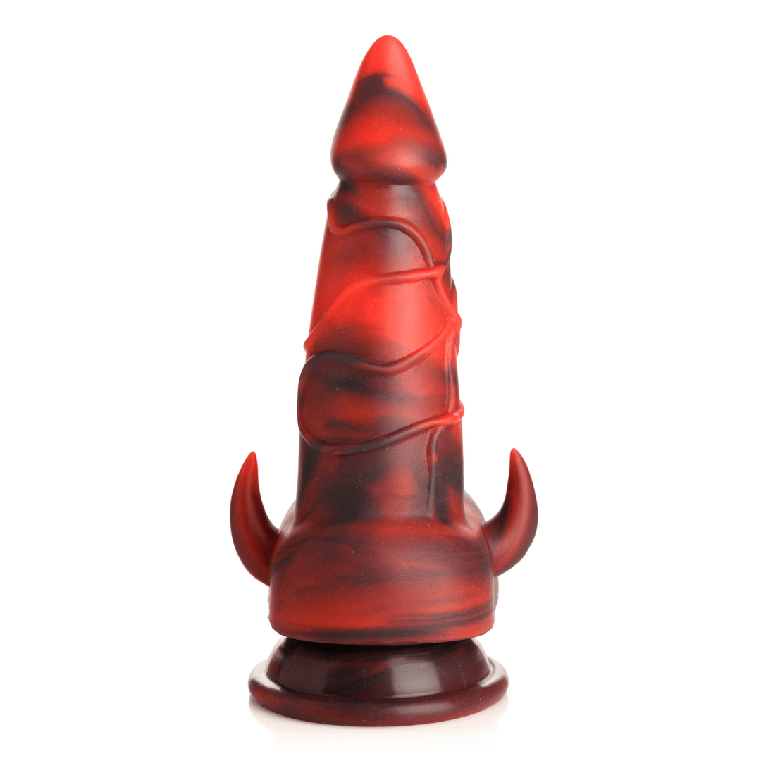Horny Devil - Demon Silicone Dildo - Red - Image 5