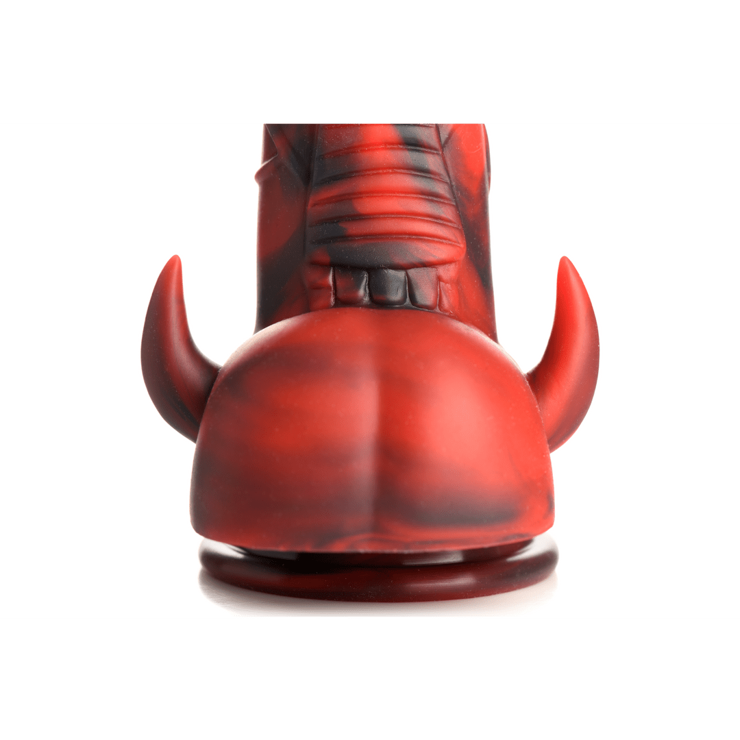 Horny Devil - Demon Silicone Dildo - Red - Image 6