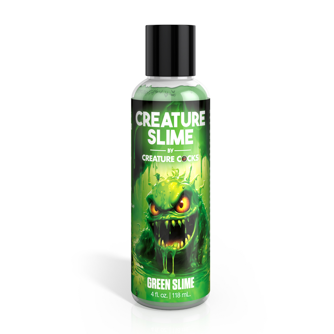Creature Slime - Green Slime - Waterbased Lubricant - 118 ml