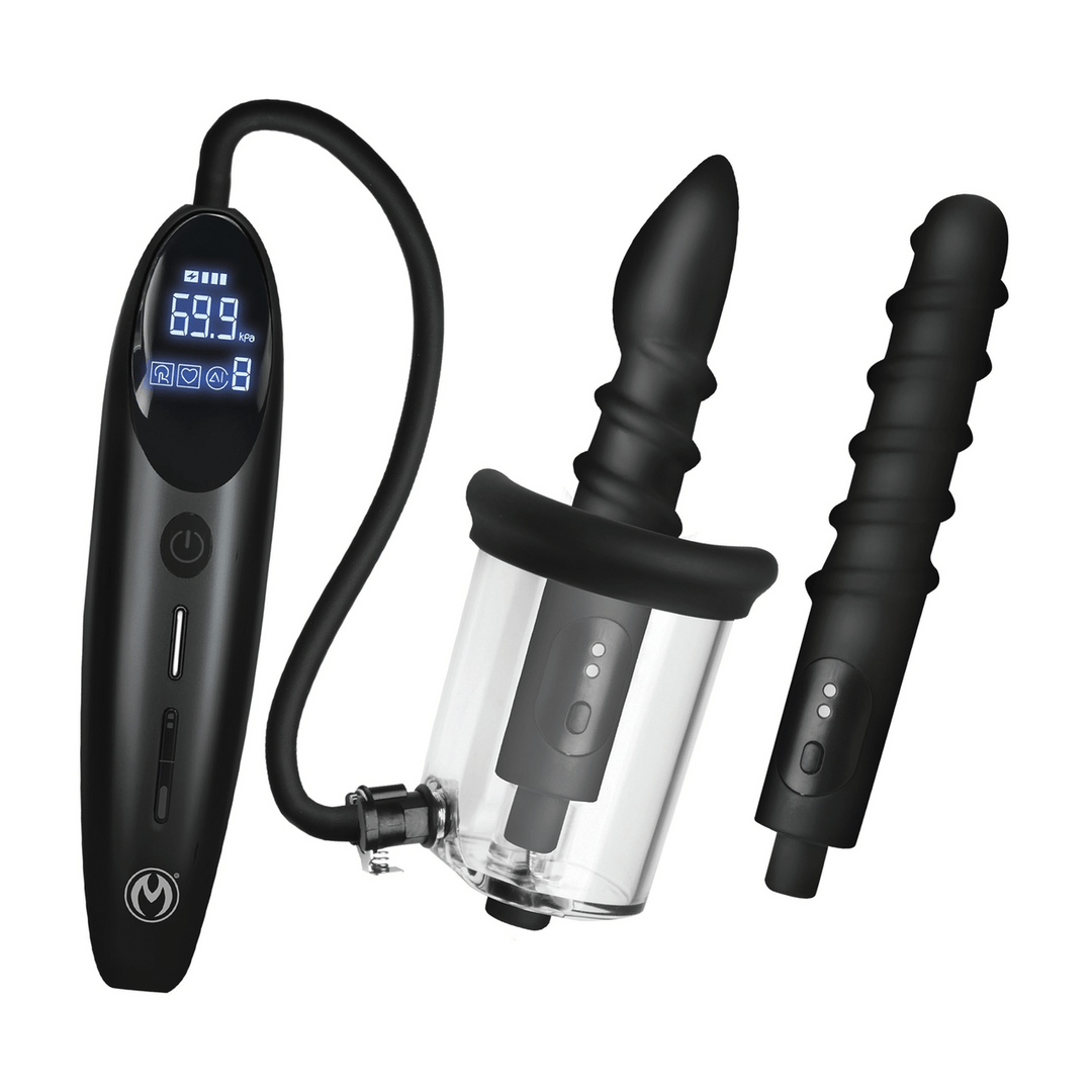 Vibrating Silicone Rosebud Pump