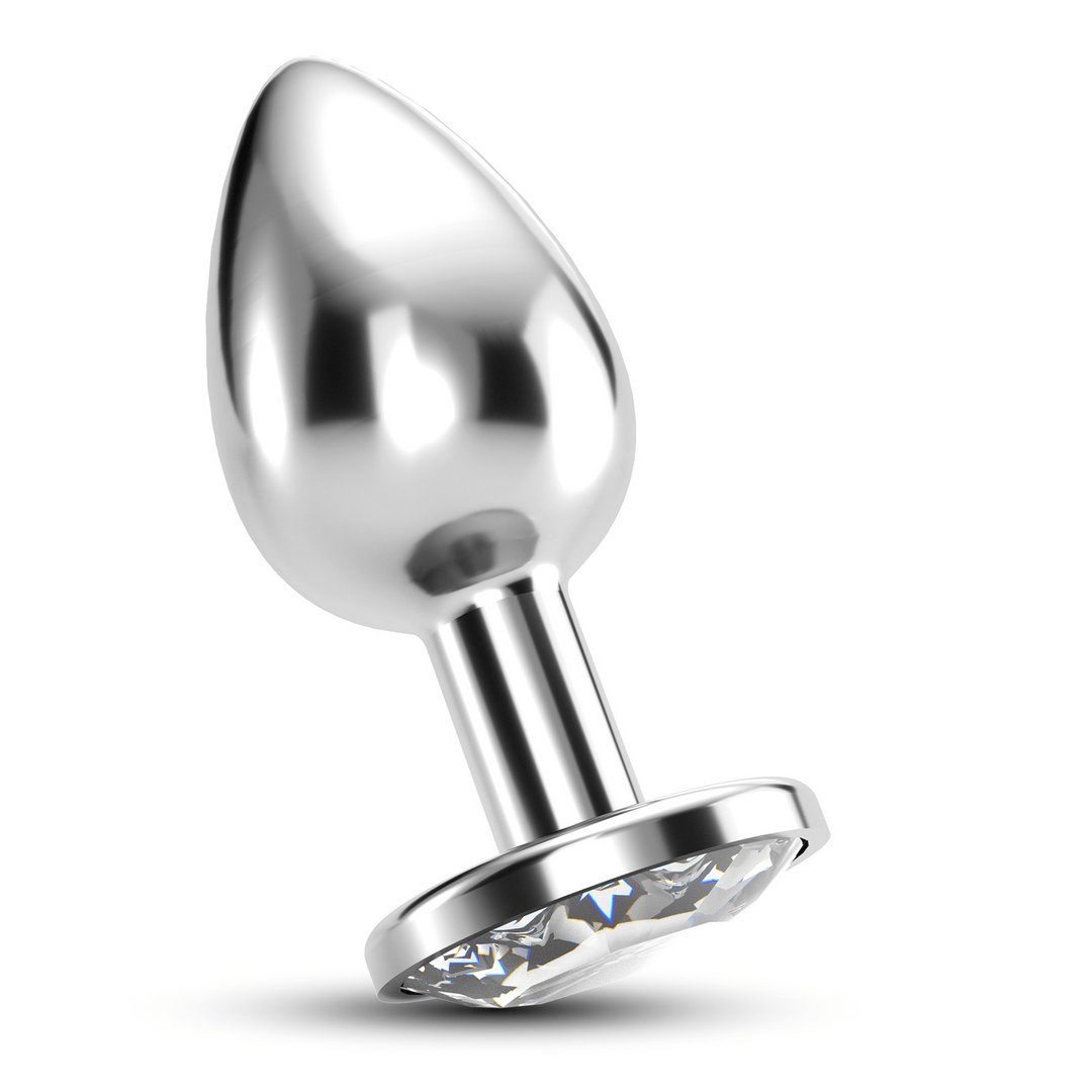 Bijou - Anal Jewel Plug - Large - Clear