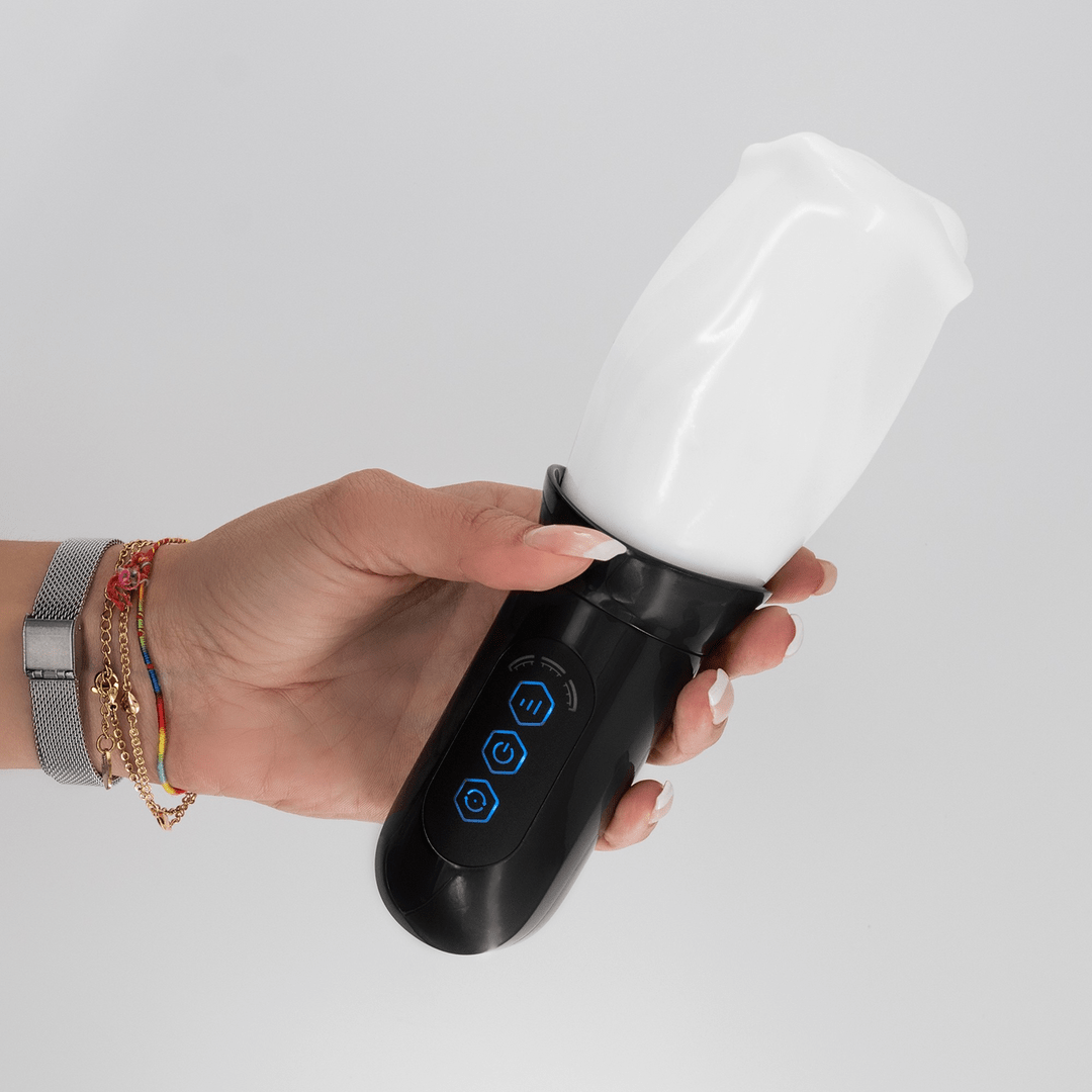 Fellatrix - Rotating Mouth Masturbator - White - Image 7