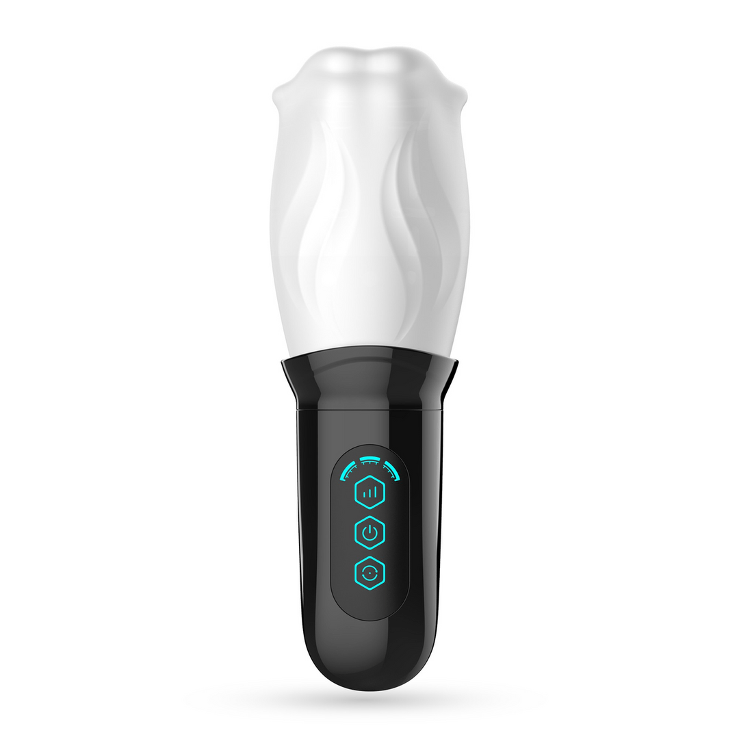 Fellatrix - Rotating Mouth Masturbator - White - Image 3