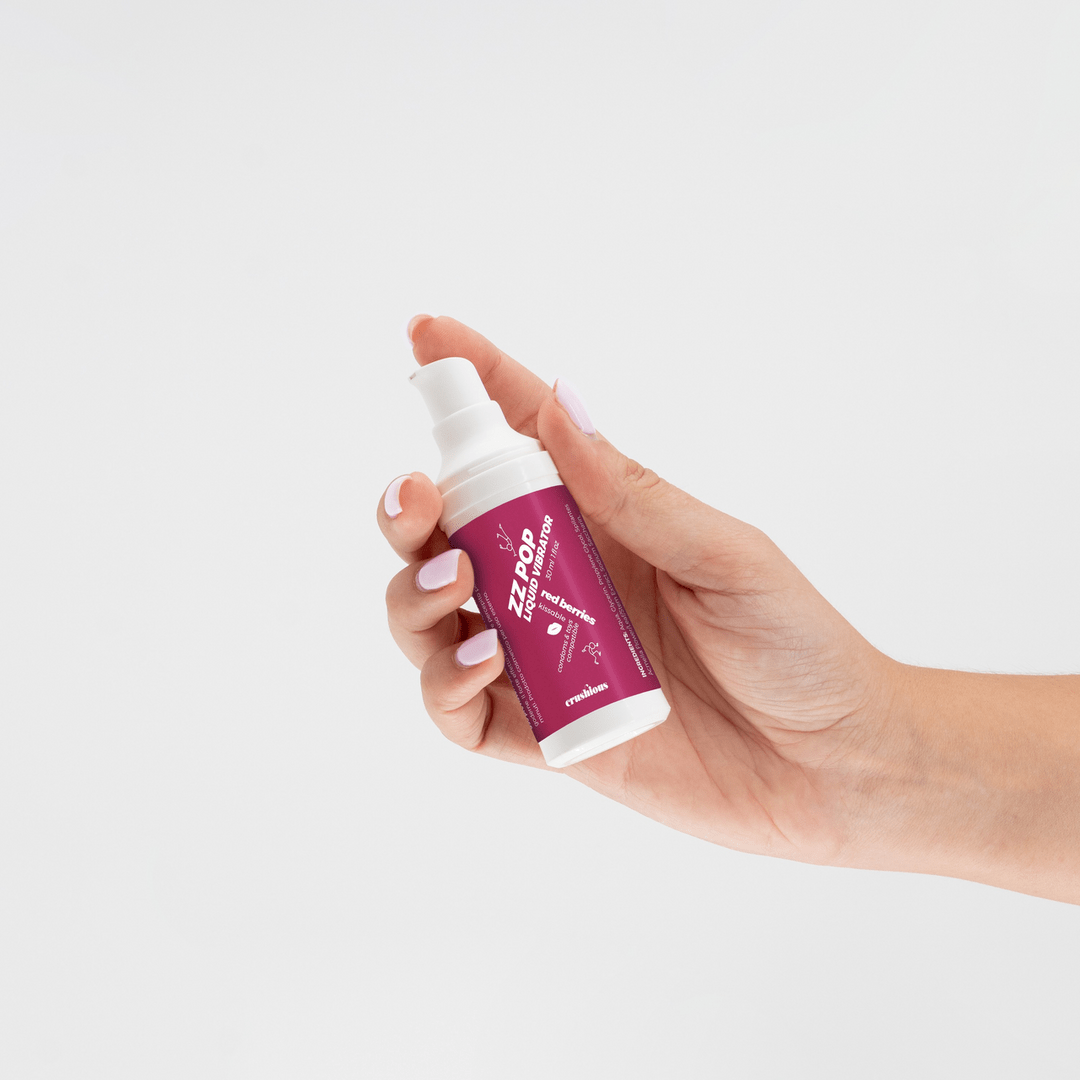 ZZ Pop - Kissable Liquid Vibrator - Red Berries - 1 fl oz / 30 ml - Image 4