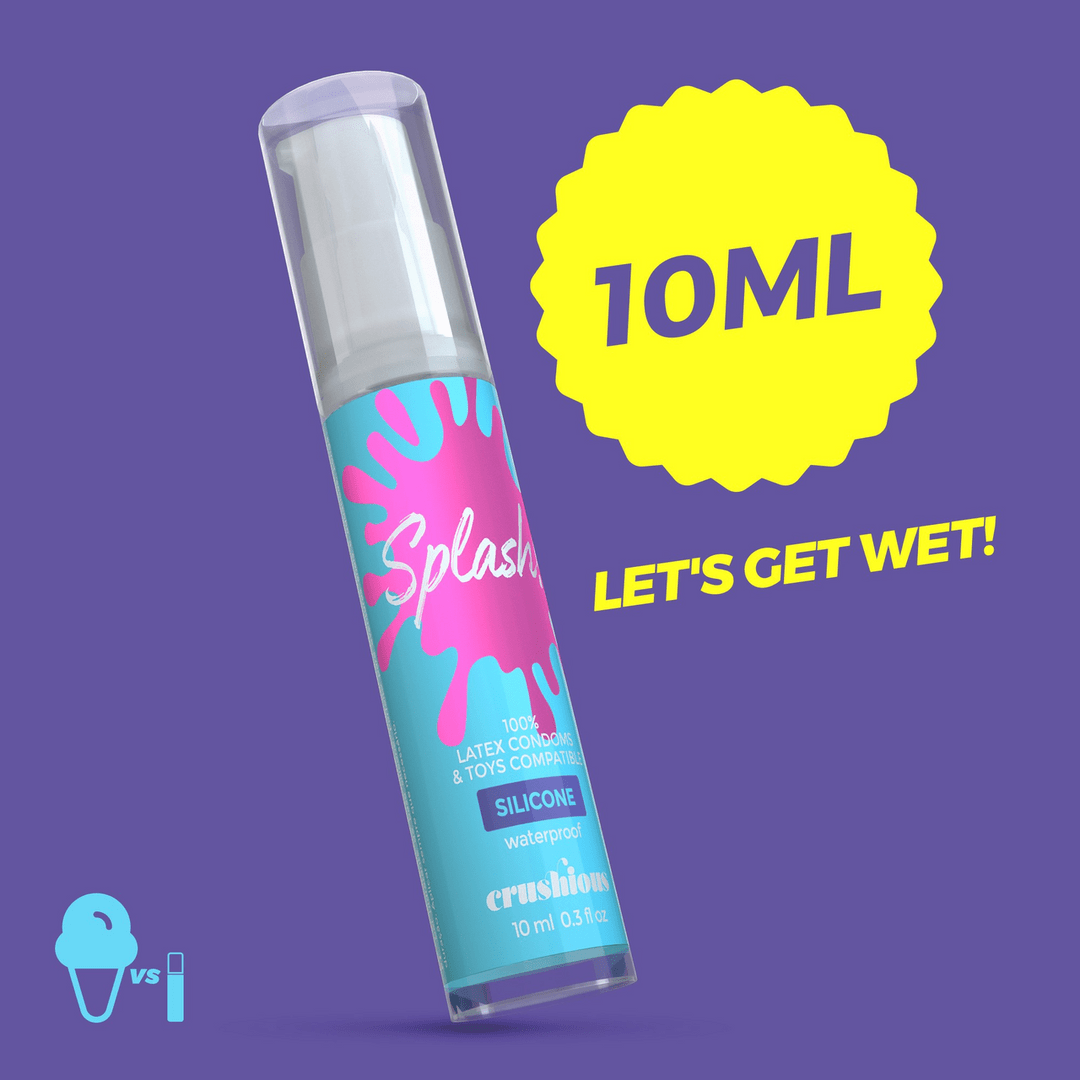 Splash - Silicone Lubricant - 0.3 fl oz / 10 ml - Image 4