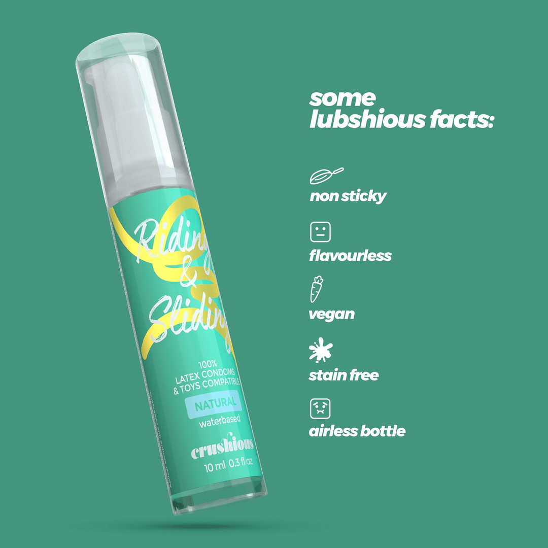 Riding and Sliding - Waterbased Lubricant - 0.3 fl oz / 10 ml - Image 5