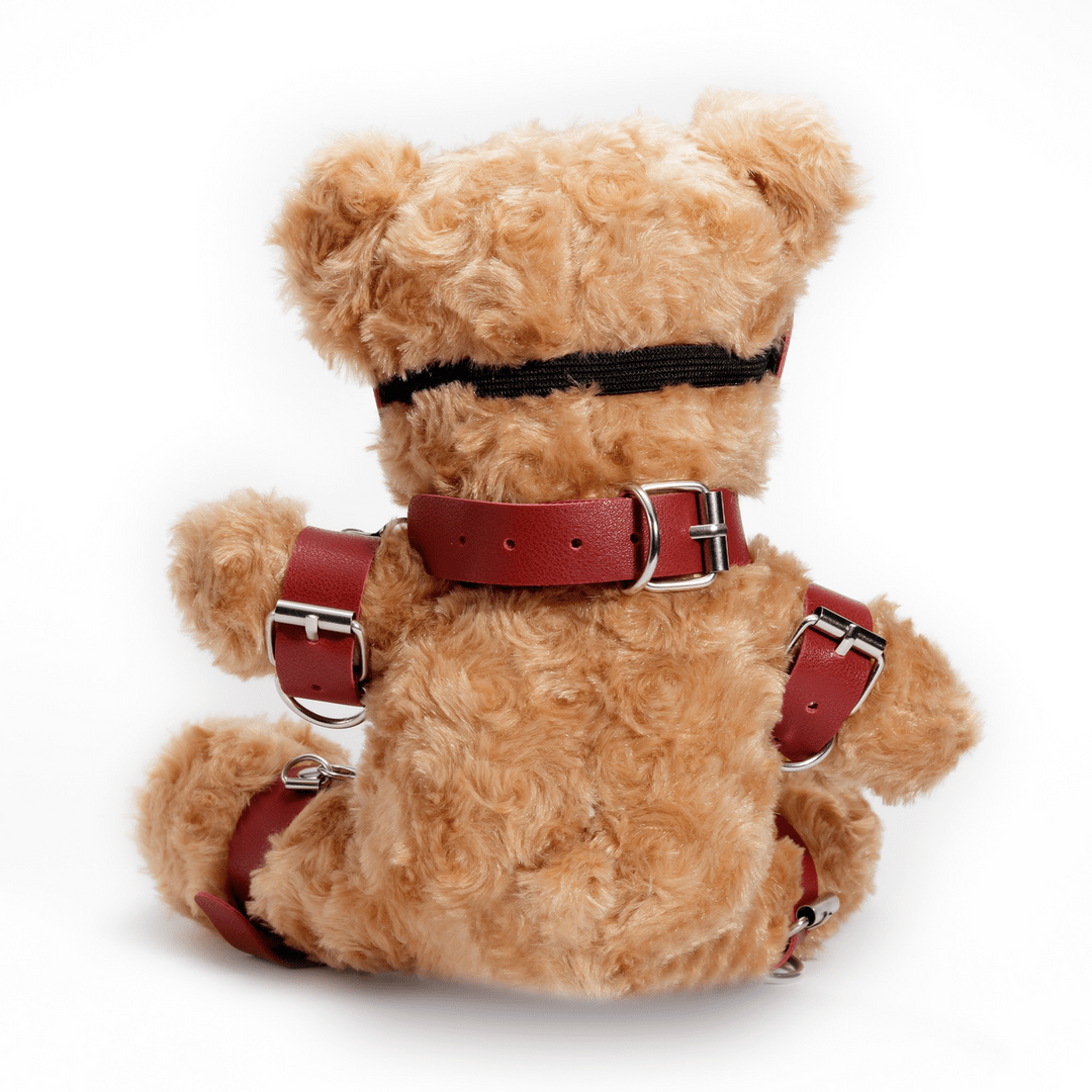 Crushito - Bondage Teddy Bear - 31 cm - Red - Image 3