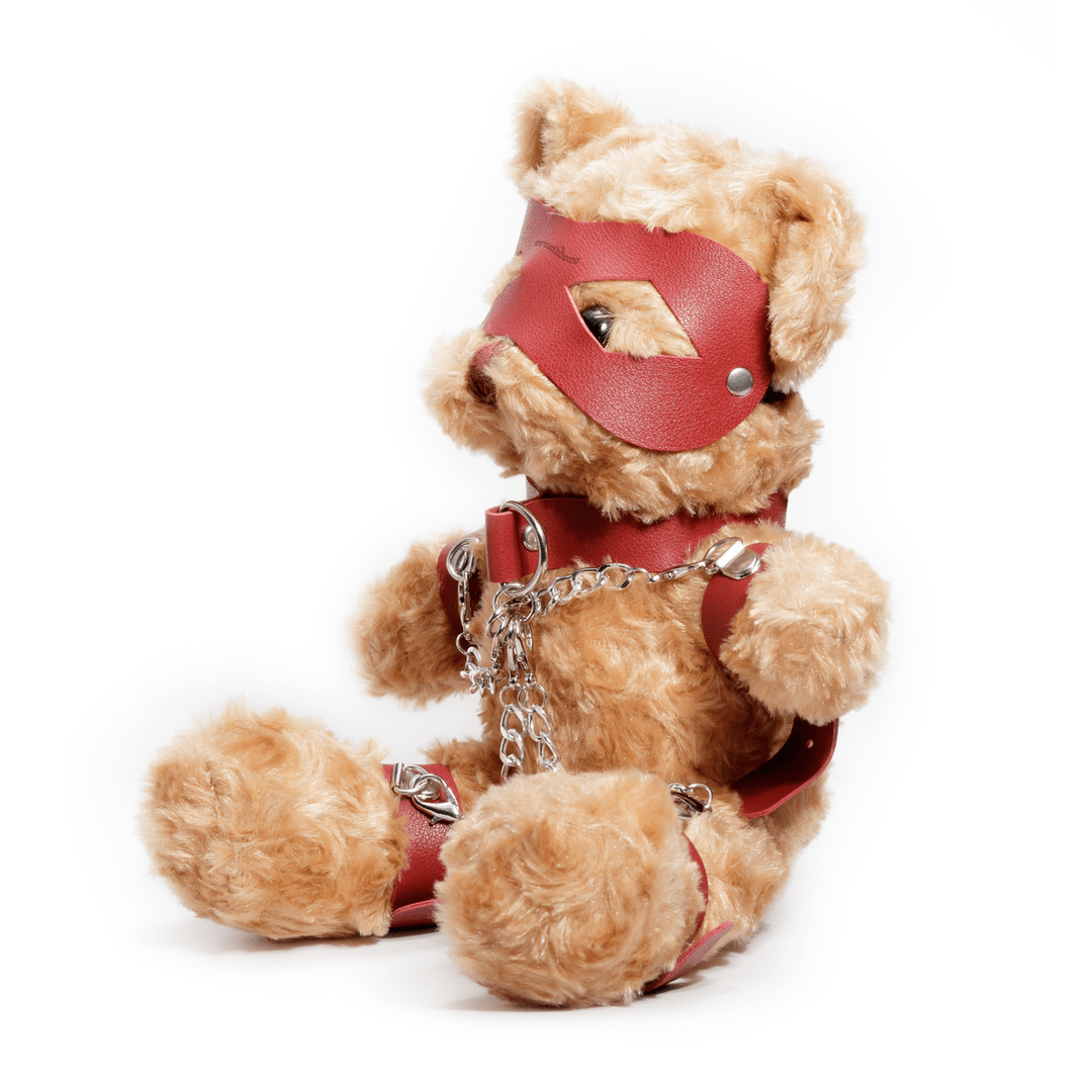 Crushito - Bondage Teddy Bear - 31 cm - Red - Image 4
