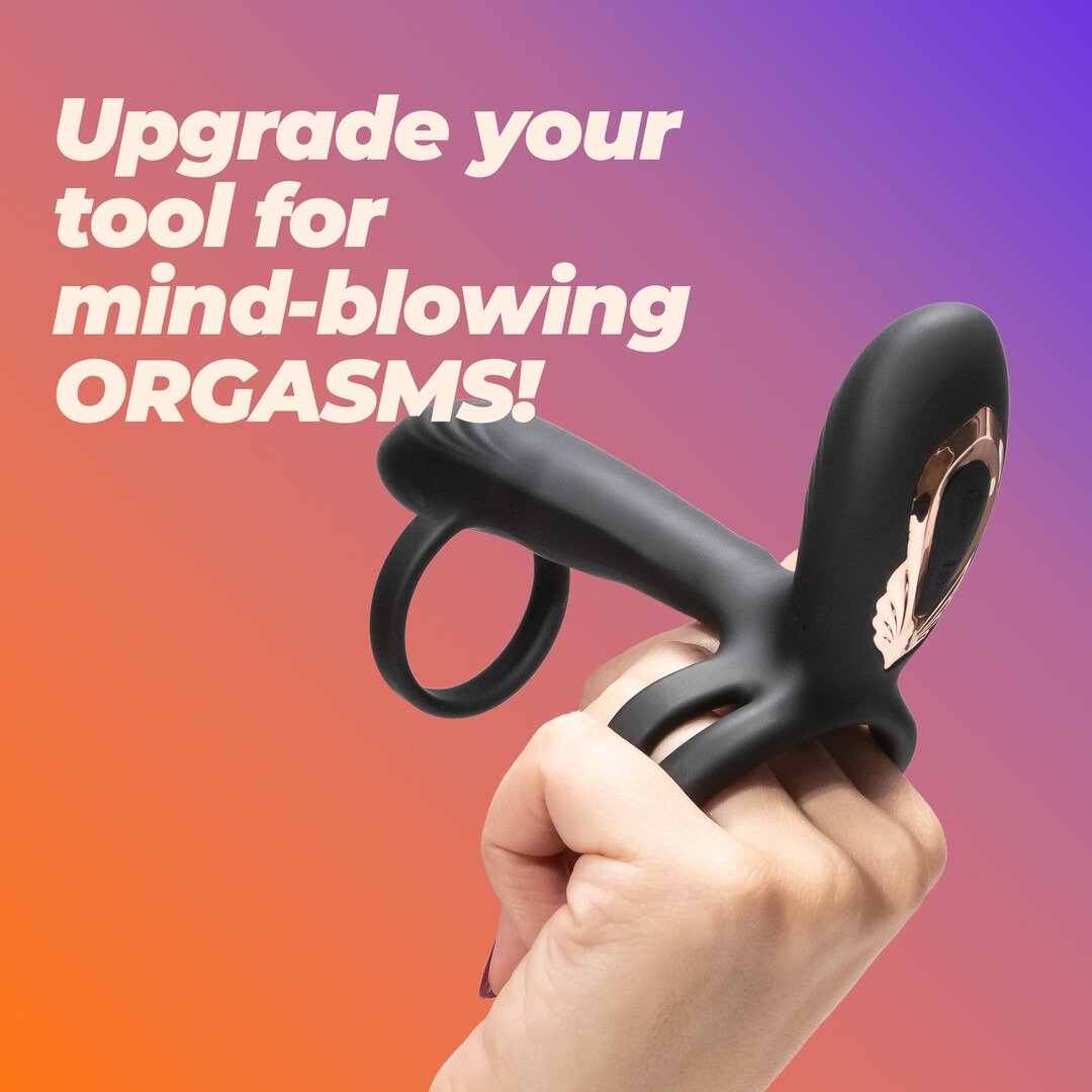 Tornado - Rotating Penis Armour - Black - Image 7