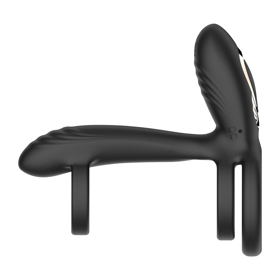 Tornado - Rotating Penis Armour - Black - Image 6