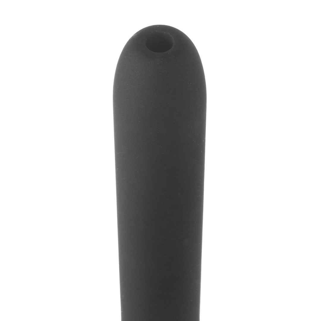 Anal Douche Silicone Nozzle - 15 cm - Black - Image 3