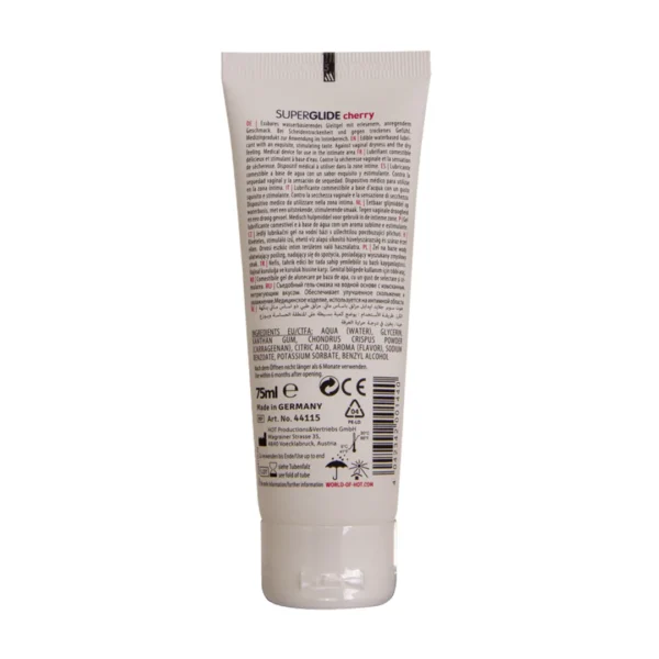 Superglide Edible Waterbased Lubricant - 75 ml - Image 2