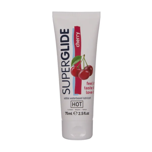 Superglide Edible Waterbased Lubricant - 75 ml