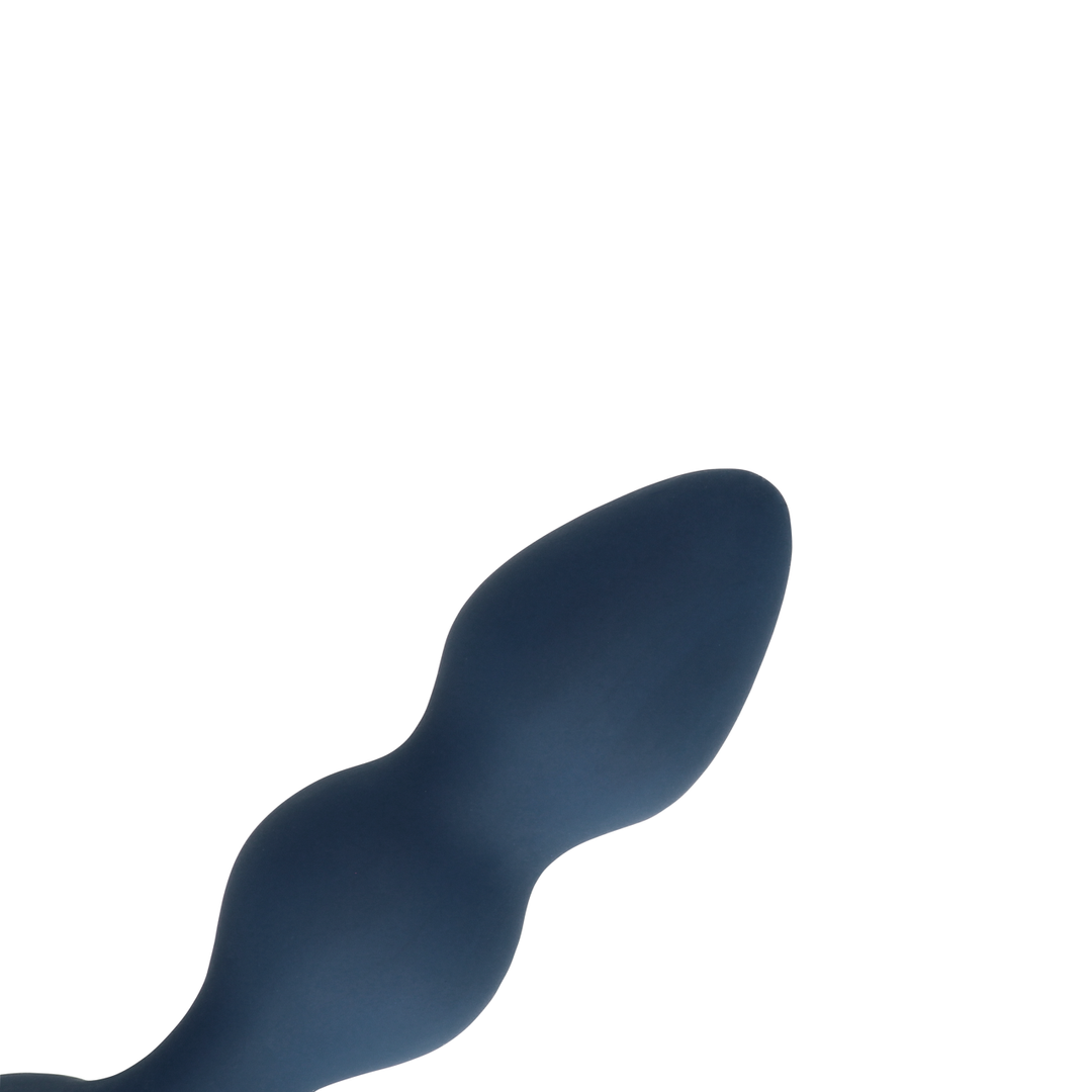 Teardrop Shaped Anal Plug - S - Baltic Blue - Image 6