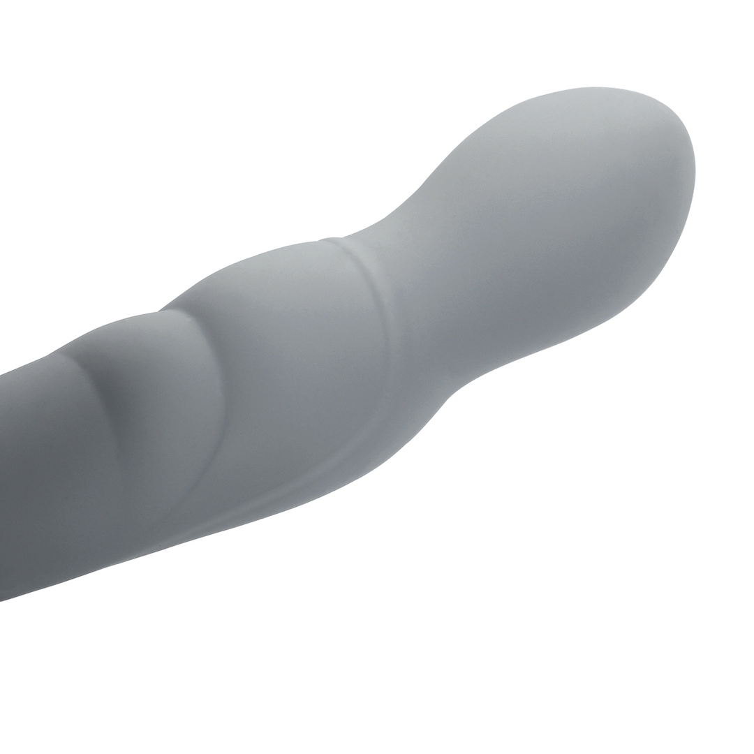 Rotating Prostate Stimulator with Remote Control - Gotham Grey - Image 7