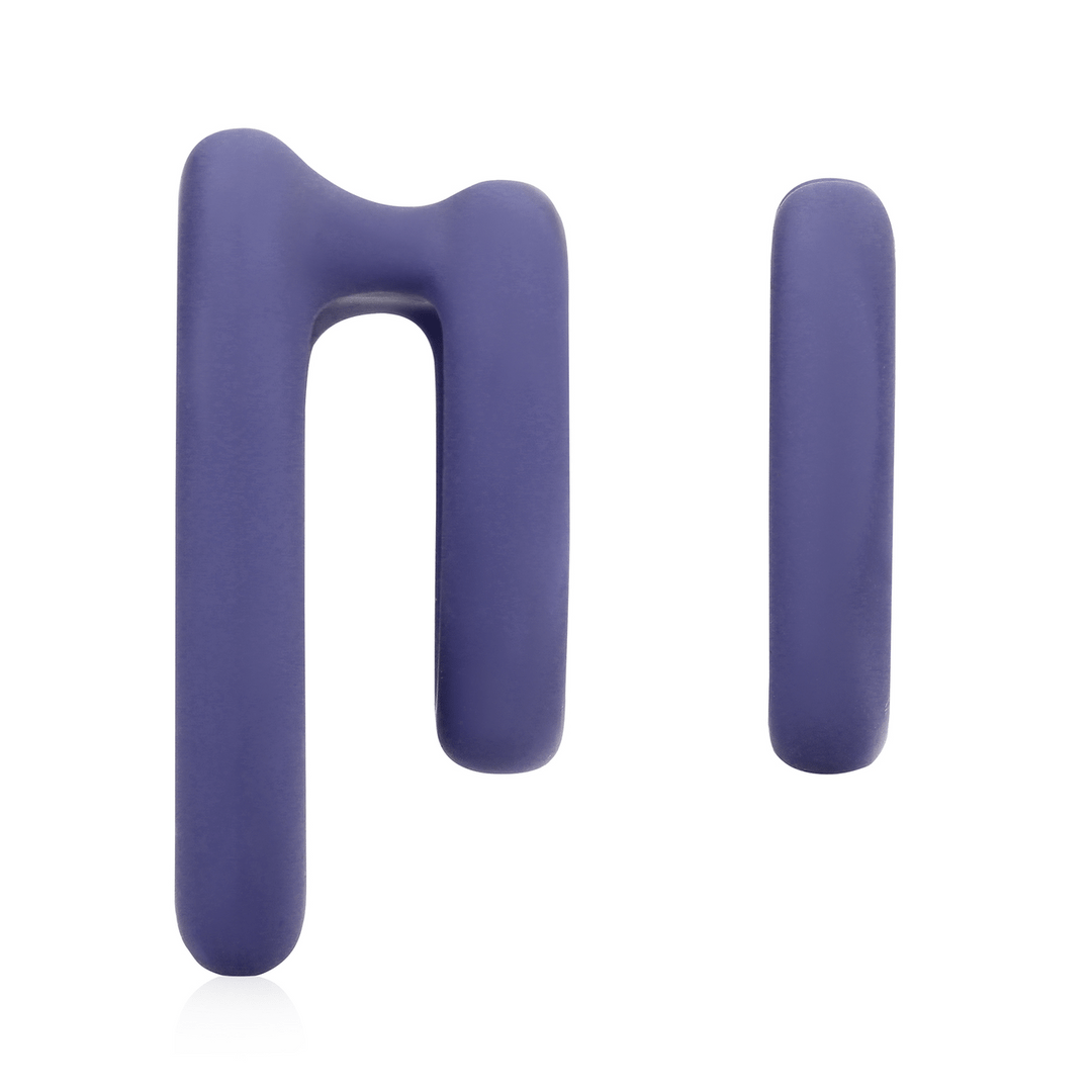 Heart Cockring Set - Violet Storm - Image 5