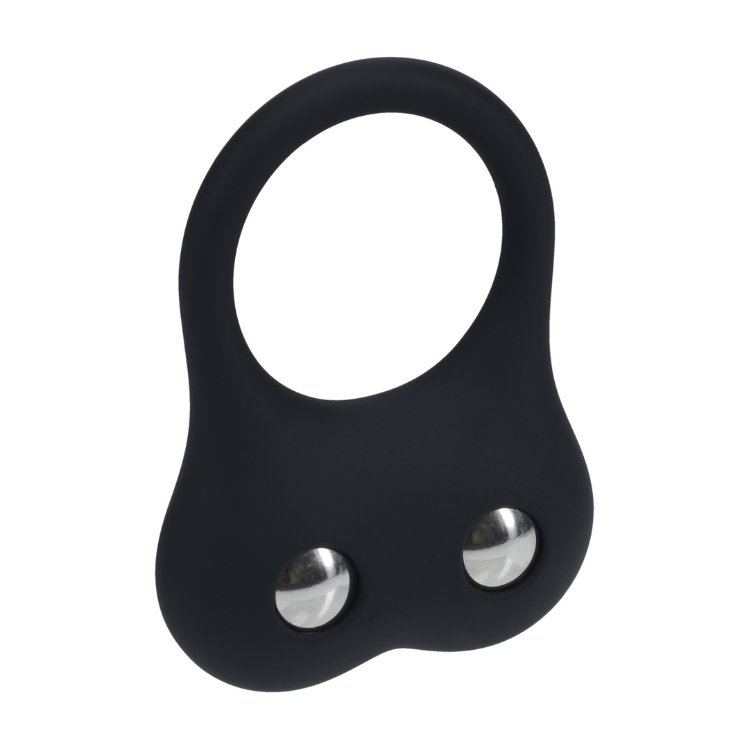 Silicone Training Cockring - M - Black
