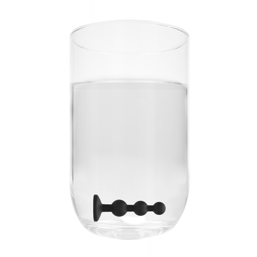 Silicone Beaded Diamond Butt Plug - Image 4