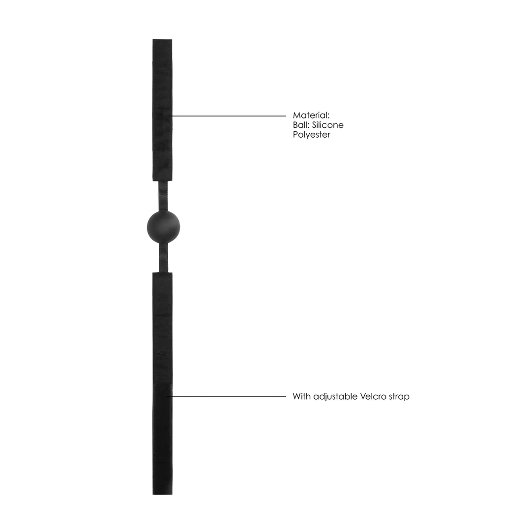 Adjustable Silicone Ball Gag - Image 3