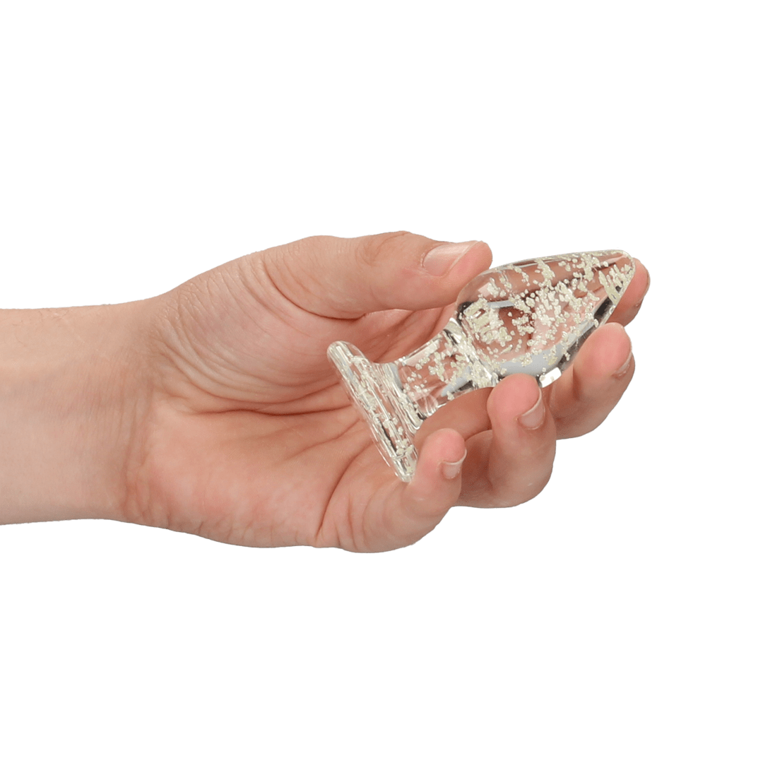 Glass Butt Plug - Glow in the Dark - S - Image 5