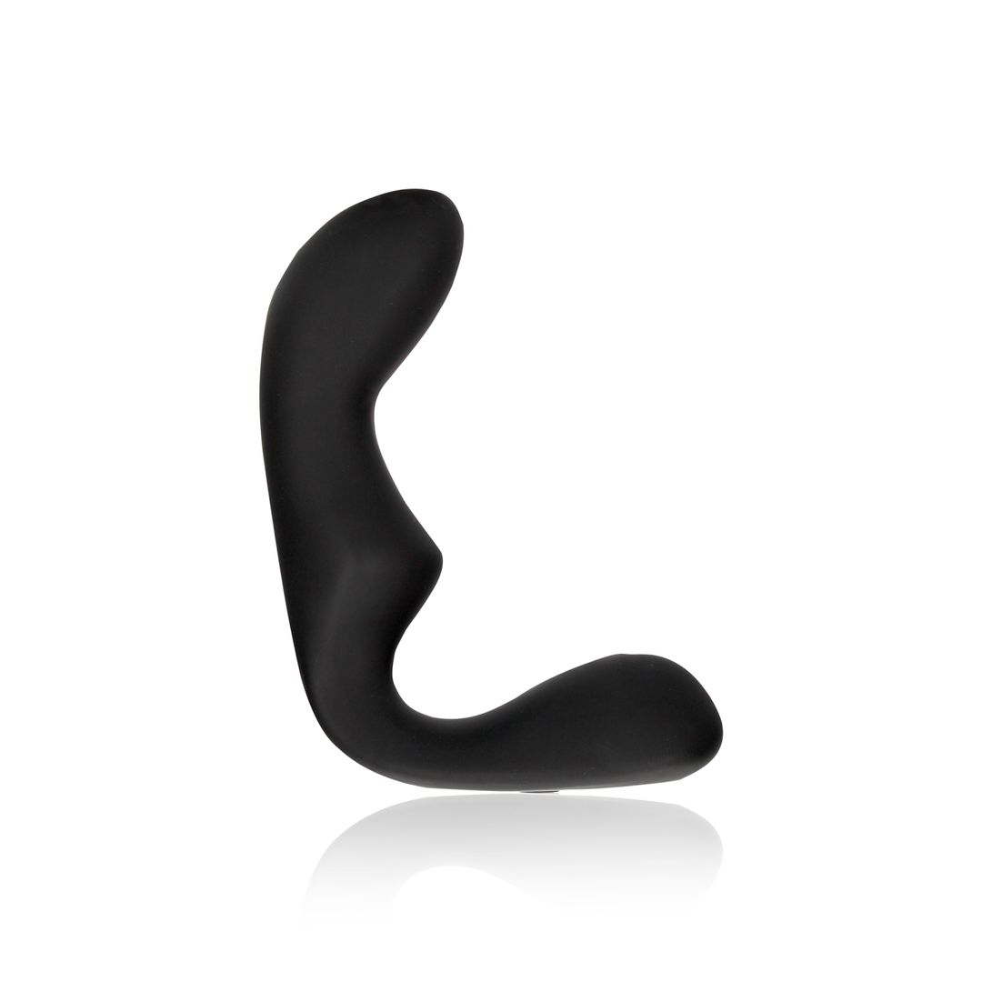 Pointed Vibrating Prostate Massager with Remote - Black - Image 4