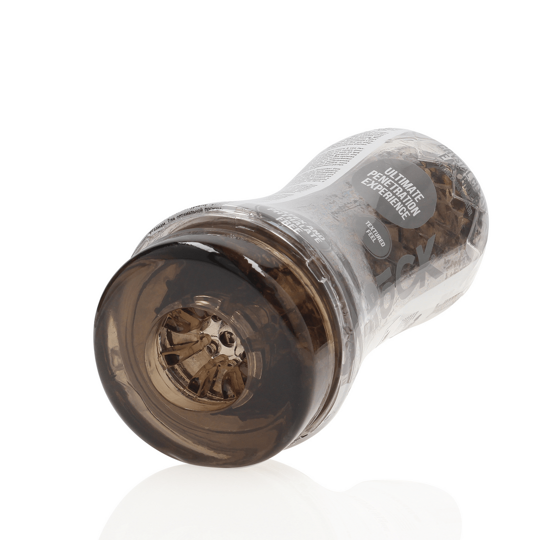 Easy Rider - Textured Masturbator - Black - Image 4