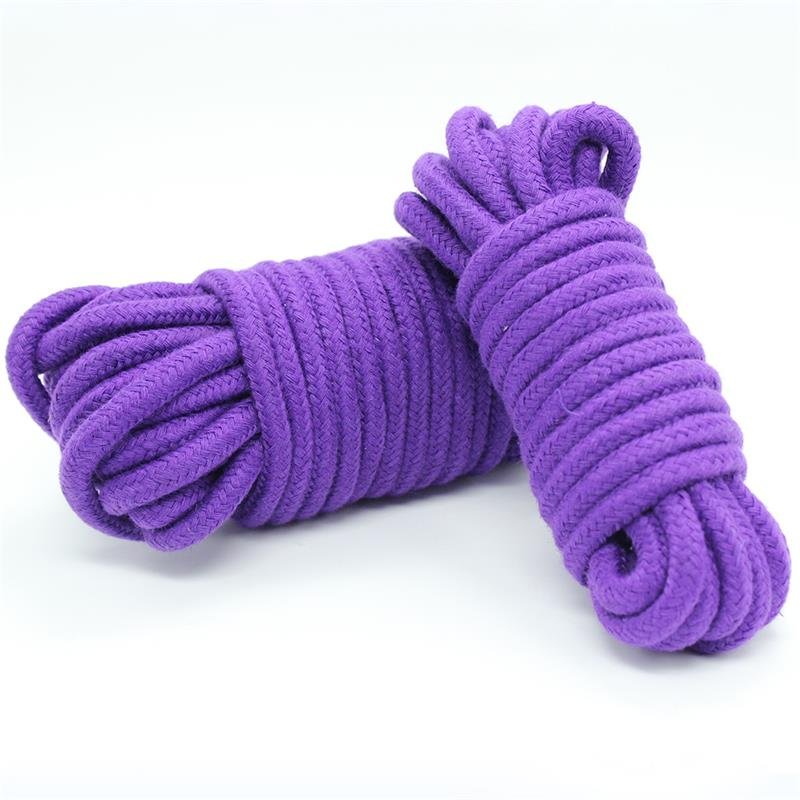 Bondage Cotton Rope 10mtr Purple