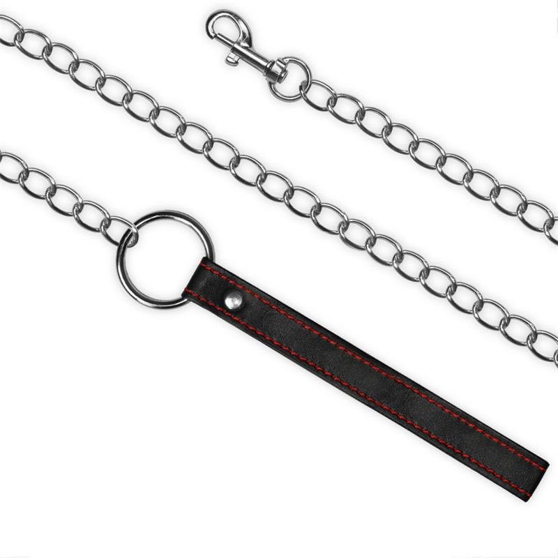 Collar & Leash Bondage Black