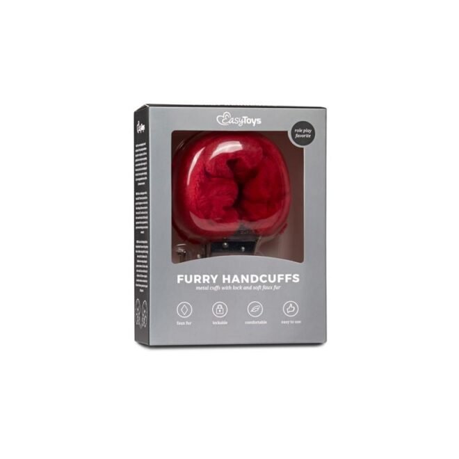Handcuffs - Red Furry