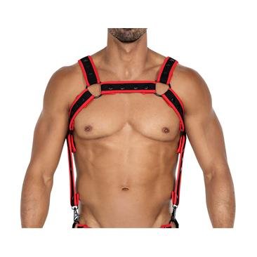 Chest Harness Neon Red