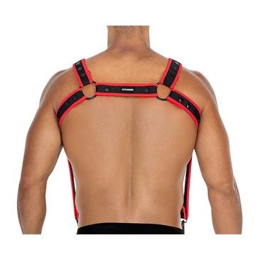 Chest Harness Neon Red