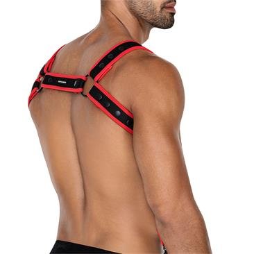 Chest Harness Neon Red